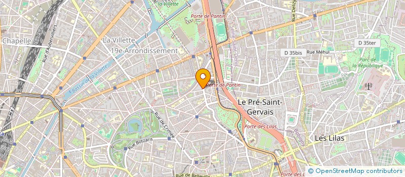 localisation de l'entreprise MONSIEUR ETSRI DOGBE  PARIS