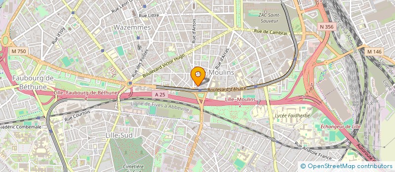 localisation de l'entreprise MONSIEUR ETTAYER AOUIDA à LILLE