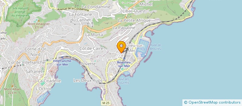localisation de l'entreprise MONSIEUR ETTINGER OLEG à BEAULIEU-SUR-MER