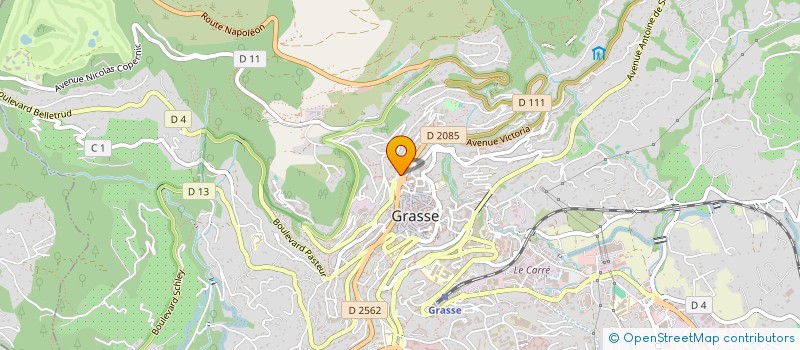 localisation de l'entreprise MONSIEUR ETTORE FERRARI à GRASSE