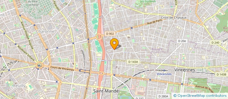 localisation de l'entreprise MONSIEUR ETZER ESTUME à MONTREUIL