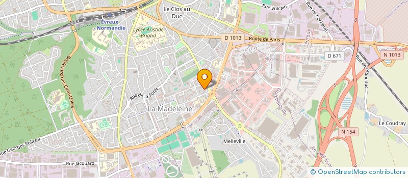 localisation de l'entreprise MONSIEUR EUCLIDES MENDES  EVREUX