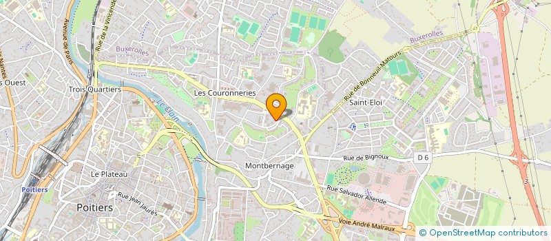 localisation de l'entreprise MONSIEUR EUDALDO ADONIS CISNEROS PORTUONDO  POITIERS