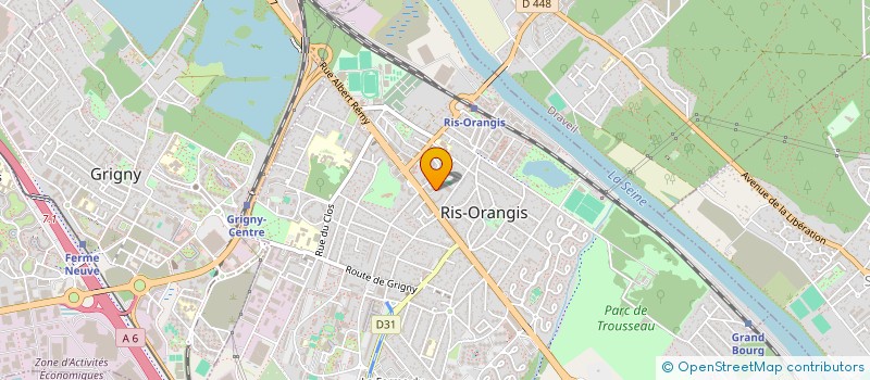 localisation de l'entreprise MONSIEUR EUDES KANYAMA KISHI à RIS-ORANGIS