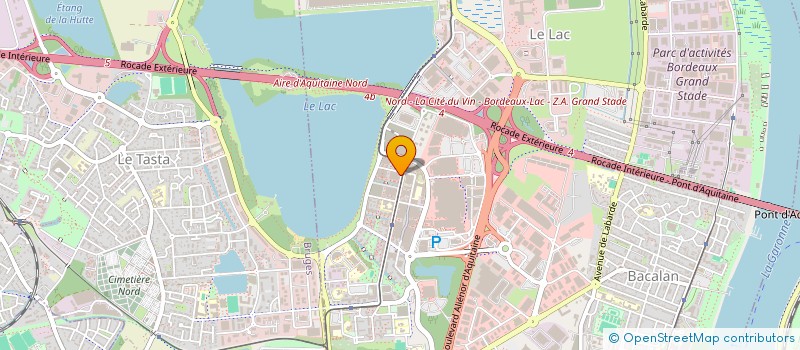 localisation de l'entreprise MONSIEUR EUDES MABELE MAVOUNGOU  BORDEAUX