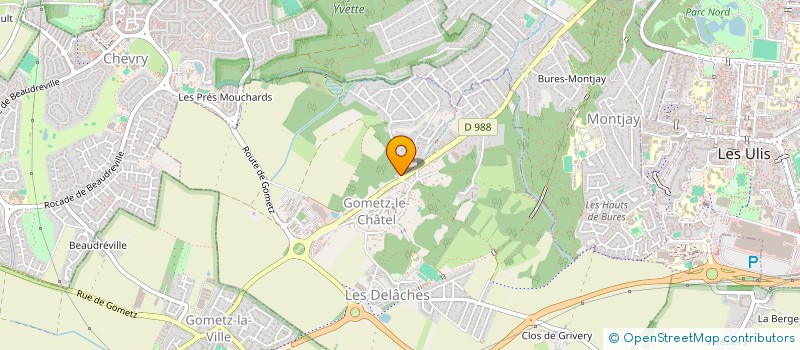 localisation de l'entreprise MONSIEUR EUDES POUPINET à GOMETZ-LE-CHATEL