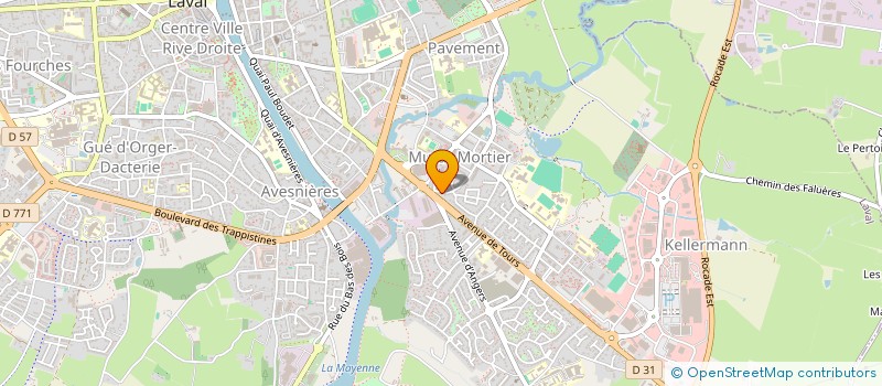 localisation de l'entreprise MONSIEUR EUDES SIRO à EVRON