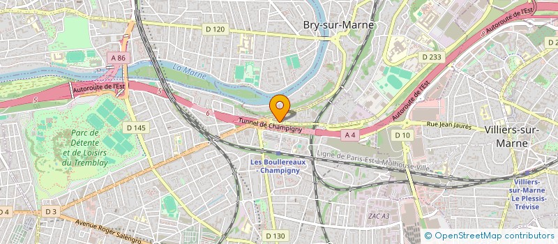 localisation de l'entreprise MONSIEUR EUFRAZIO FERNANDES AFONSO DE SOUZA à CHAMPIGNY-SUR-MARNE
