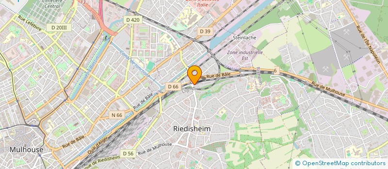 localisation de l'entreprise MONSIEUR EUGEN CIOBANU  RIEDISHEIM