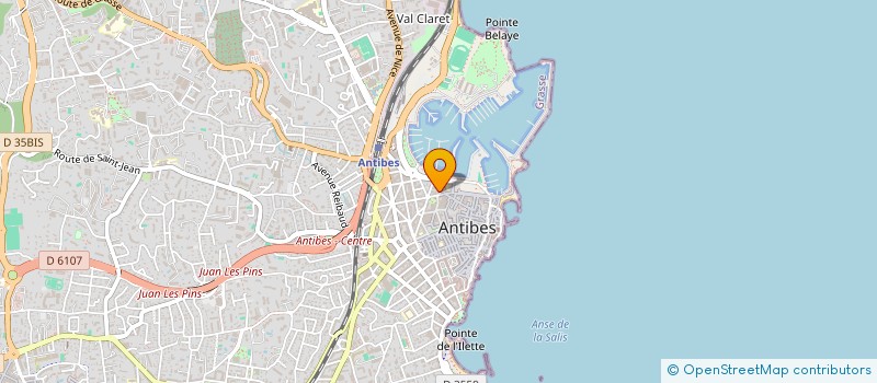 localisation de l'entreprise MONSIEUR EUGEN-CLAUDIU BALGRADEAN à ANTIBES