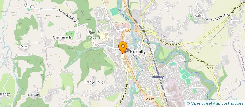 localisation de l'entreprise MONSIEUR EUGEN IANOLE  RUMILLY