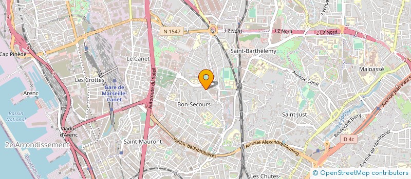 localisation de l'entreprise MONSIEUR EUGEN-IONUT CIURCHI à MARSEILLE