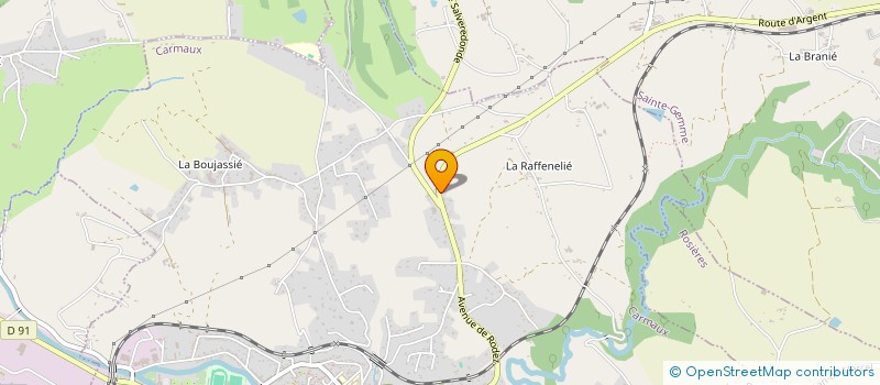 localisation de l'entreprise MONSIEUR EUGEN MARIAN BODAC  CARMAUX