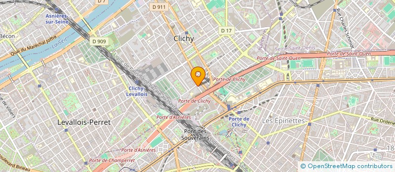 localisation de l'entreprise MONSIEUR EUGEN MARIN à CLICHY
