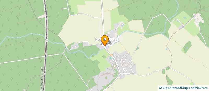 localisation de l'entreprise MONSIEUR EUGEN NECKER  LA HOUSSAYE-EN-BRIE