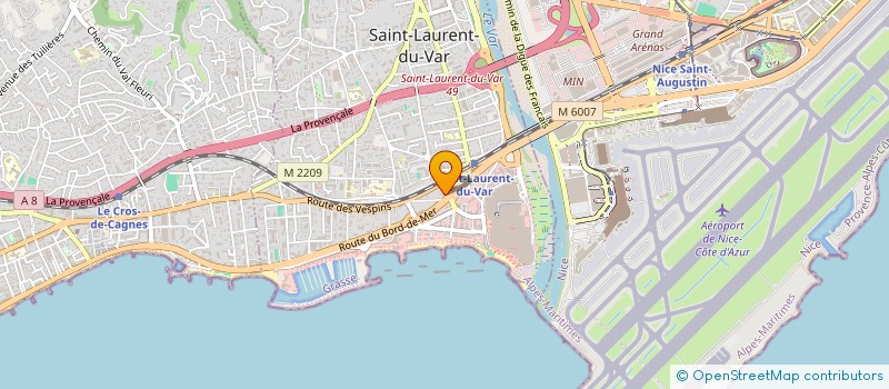 localisation de l'entreprise MONSIEUR EUGEN ONOICIUC à SAINT-LAURENT-DU-VAR