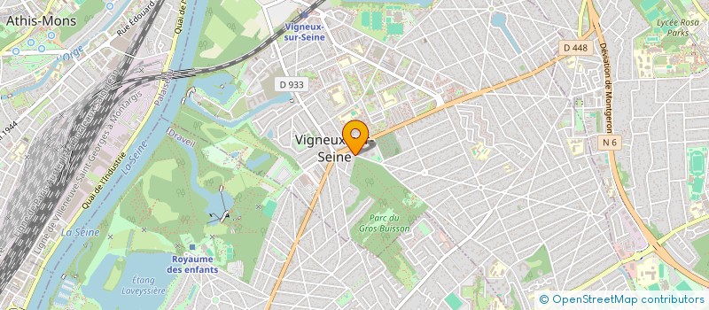 localisation de l'entreprise MONSIEUR EUGEN PATRUNA  VIGNEUX-SUR-SEINE