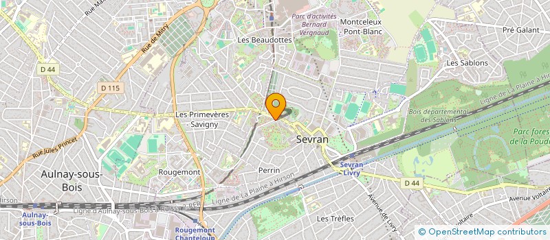 localisation de l'entreprise MONSIEUR EUGEN PICALAU  SEVRAN