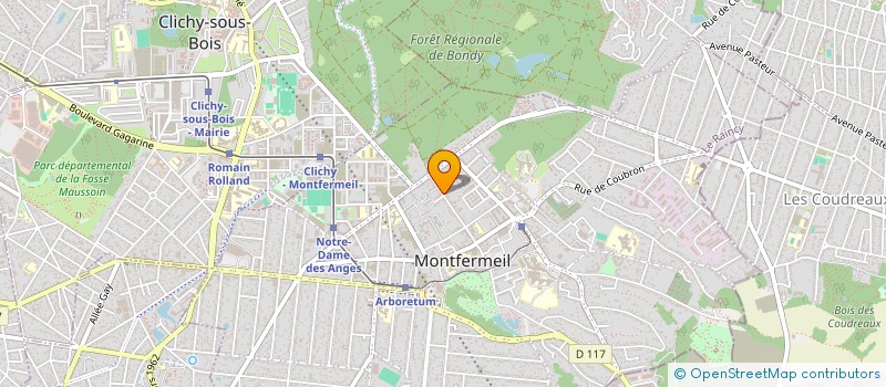 localisation de l'entreprise MONSIEUR EUGEN-REMUS PRISACARIU  MONTFERMEIL