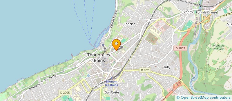 localisation de l'entreprise MONSIEUR EUGEN-ROBERT CIOCHINA à THONON-LES-BAINS