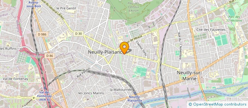 localisation de l'entreprise MONSIEUR EUGEN TRUTESCU à NEUILLY-PLAISANCE