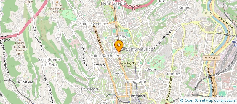 localisation de l'entreprise MONSIEUR EUGEN UNGUREANU à NICE