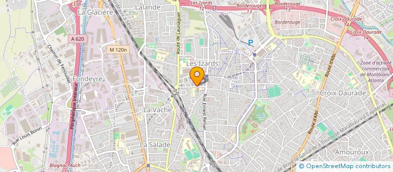 localisation de l'entreprise MONSIEUR EUGENE AMIEL à TOULOUSE