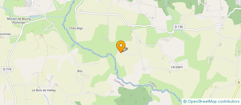 localisation de l'entreprise MONSIEUR EUGENE BENIGUEL  CADEN