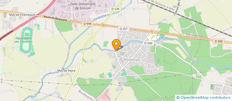 localisation de l'entreprise MONSIEUR EUGENE BIANCIOTTO  RODILHAN