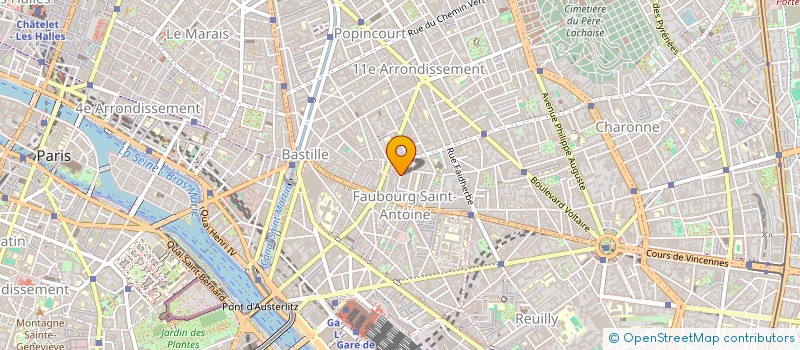 localisation de l'entreprise MONSIEUR EUGENE BISAGNI  PARIS