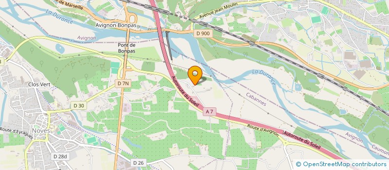 localisation de l'entreprise MONSIEUR EUGENE BLANC  NOVES