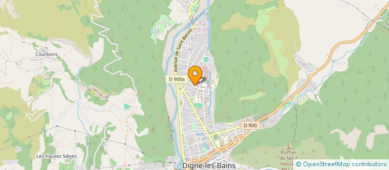 localisation de l'entreprise MONSIEUR EUGENE BLANCHER à DIGNE-LES-BAINS