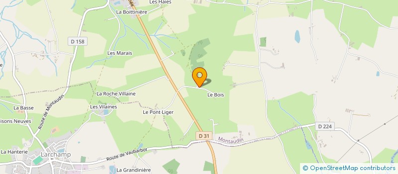 localisation de l'entreprise MONSIEUR EUGENE BOISSEL à SAINT-MARS-SUR-LA-FUTAIE
