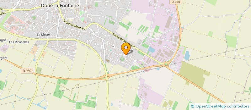localisation de l'entreprise MONSIEUR EUGENE BRIAND à DOUE-EN-ANJOU