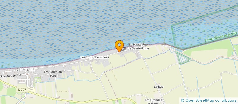 localisation de l'entreprise MONSIEUR EUGENE BRION  CHERRUEIX