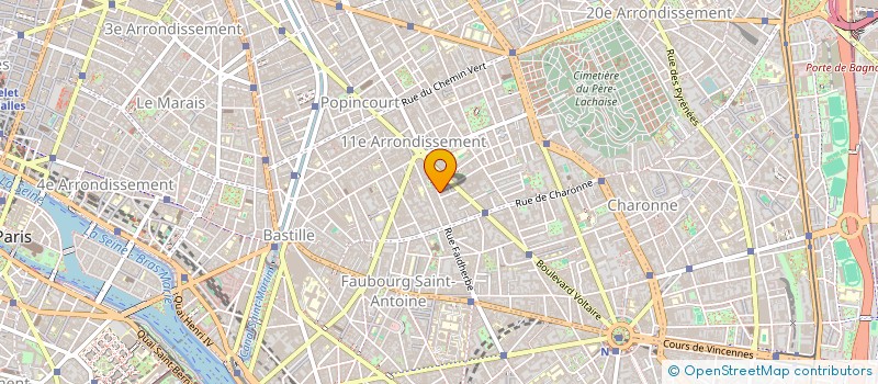 localisation de l'entreprise MONSIEUR EUGENE CABESTAN  PARIS