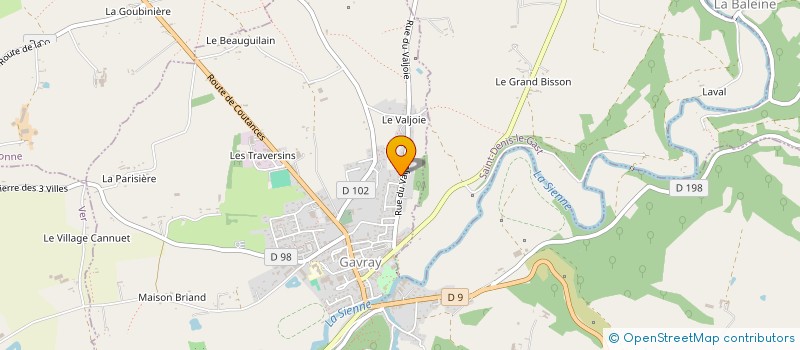 localisation de l'entreprise MONSIEUR EUGENE CAMPION à GAVRAY-SUR-SIENNE