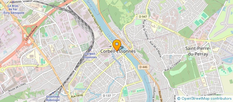 localisation de l'entreprise MONSIEUR EUGENE CAPELLOT à CORBEIL-ESSONNES