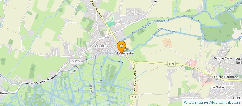 localisation de l'entreprise MONSIEUR EUGENE CARAVATTI  MAGNE