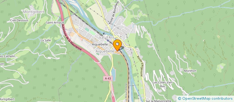 localisation de l'entreprise MONSIEUR EUGENE CHEDAL-BORNU à VAL-D'ARC