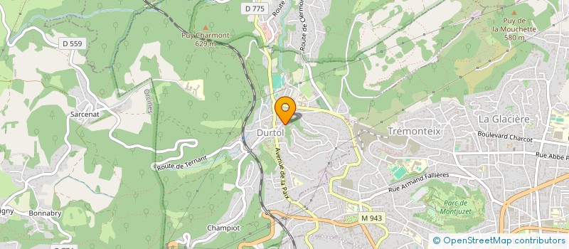 localisation de l'entreprise MONSIEUR EUGENE CHIOFOLO  DURTOL