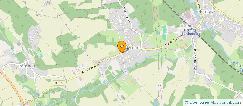 localisation de l'entreprise MONSIEUR EUGENE COYOT  BERTHECOURT