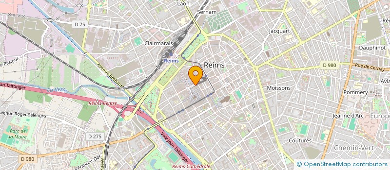 localisation de l'entreprise MONSIEUR EUGENE DA SILVA  REIMS