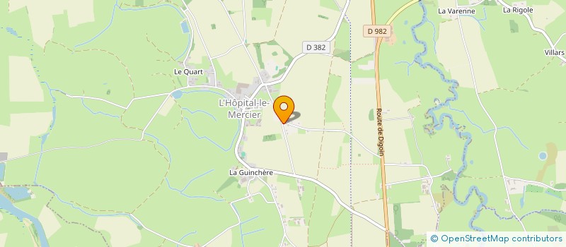 localisation de l'entreprise MONSIEUR EUGENE DE LUR SALUCES  VOLESVRES