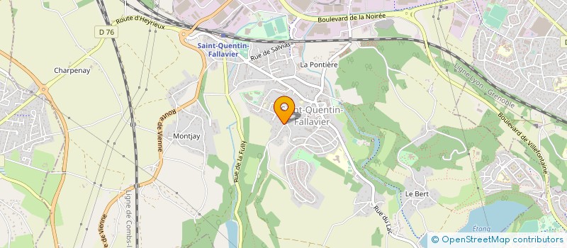 localisation de l'entreprise MONSIEUR EUGENE ESPINOS à SAINT-QUENTIN-FALLAVIER