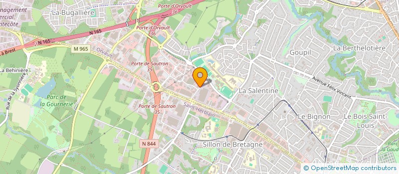 localisation de l'entreprise MONSIEUR EUGENE FOUCHET à ORVAULT