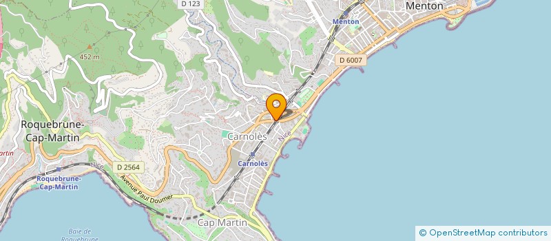 localisation de l'entreprise MONSIEUR EUGENE FURGERI à ROQUEBRUNE-CAP-MARTIN