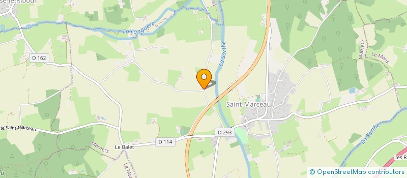 localisation de l'entreprise MONSIEUR EUGENE GAUCHER  SAINT-CHRISTOPHE-DU-JAMBET