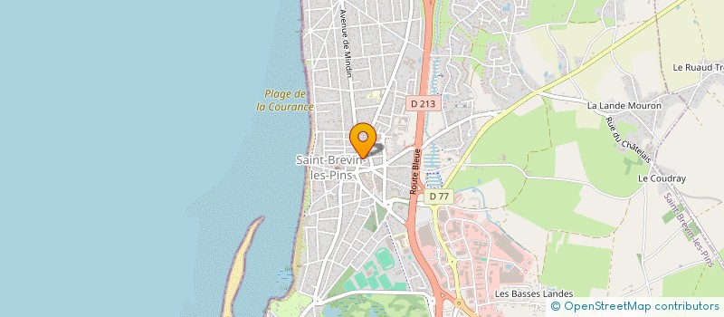 localisation de l'entreprise MONSIEUR EUGENE GAUTIER à SAINT-BREVIN-LES-PINS