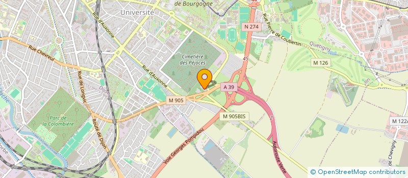 localisation de l'entreprise MONSIEUR EUGENE GOUGEON  DIJON